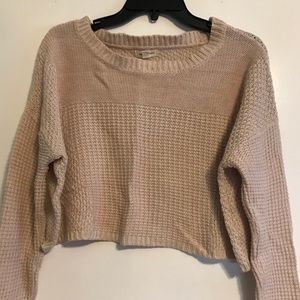Crop sweater